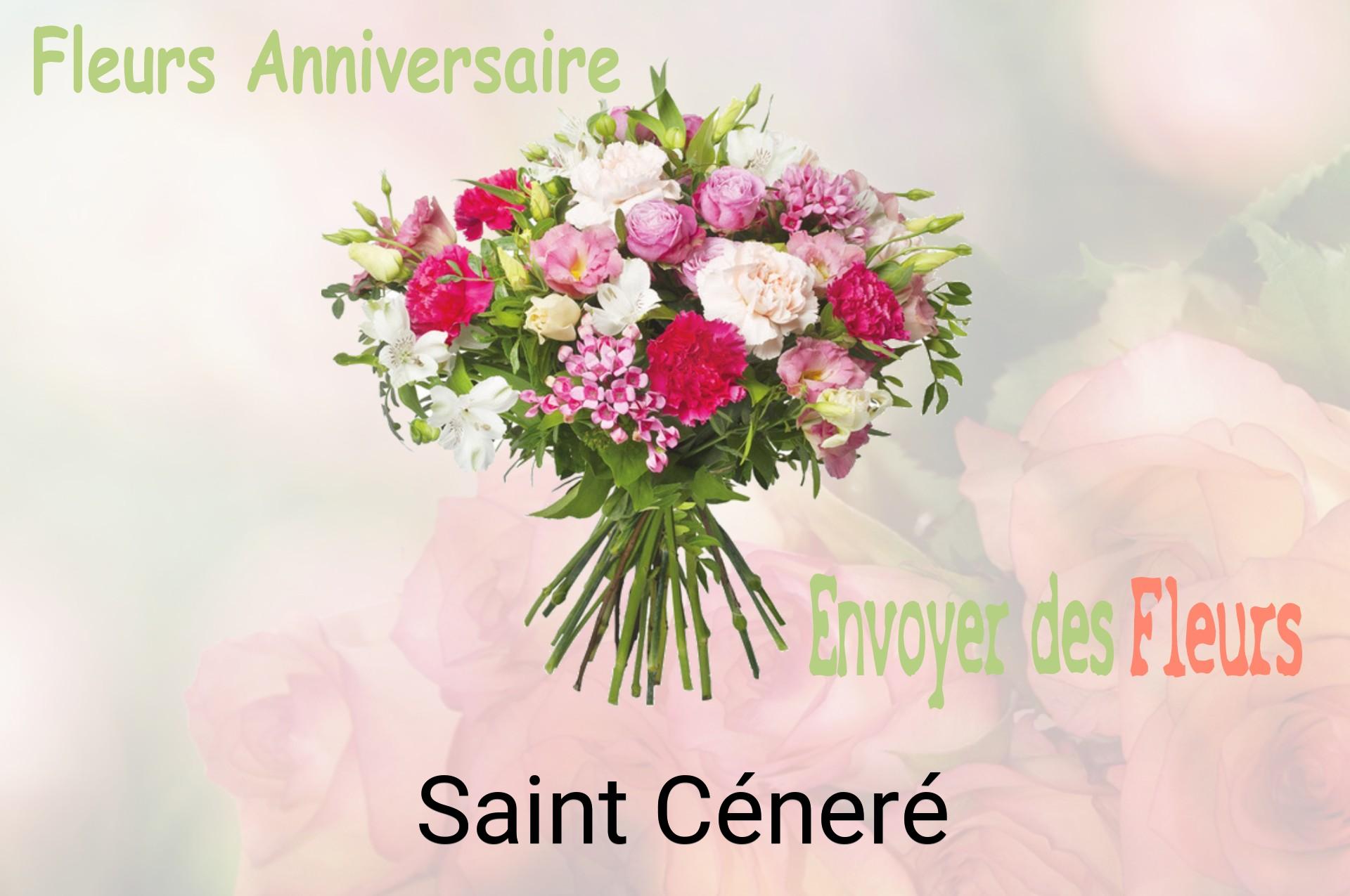 Bouquet de fleurs d’anniversaire livré à Saint-Céneré