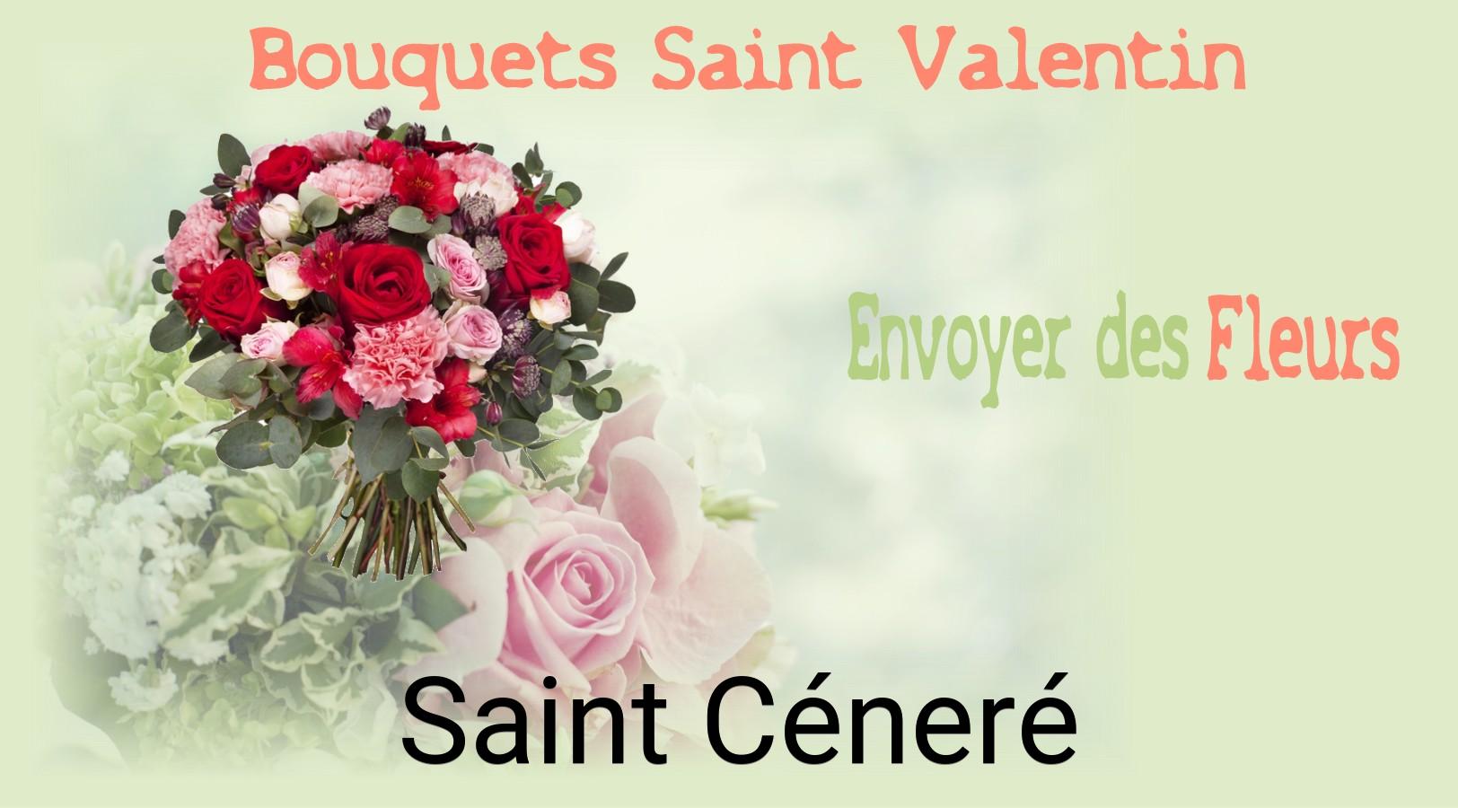 Roses de Saint-Valentin livrées à Saint-Céneré